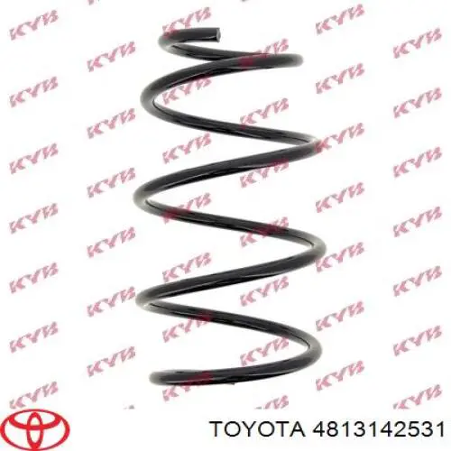 4813142531 Toyota Пружина амортизатора передняя