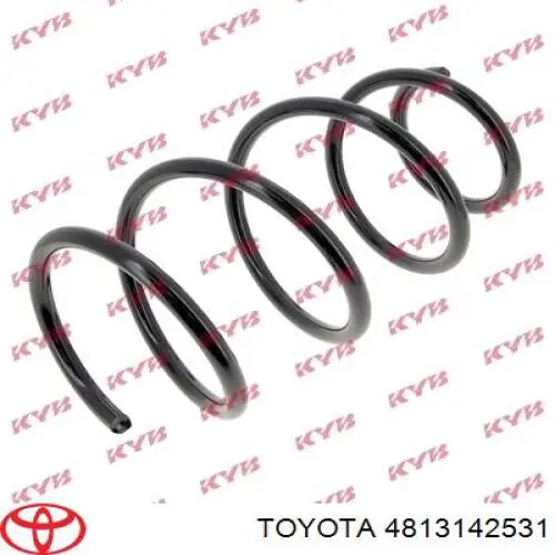 Пружина передня Toyota 4813142531 ціна, від 31.12 USD