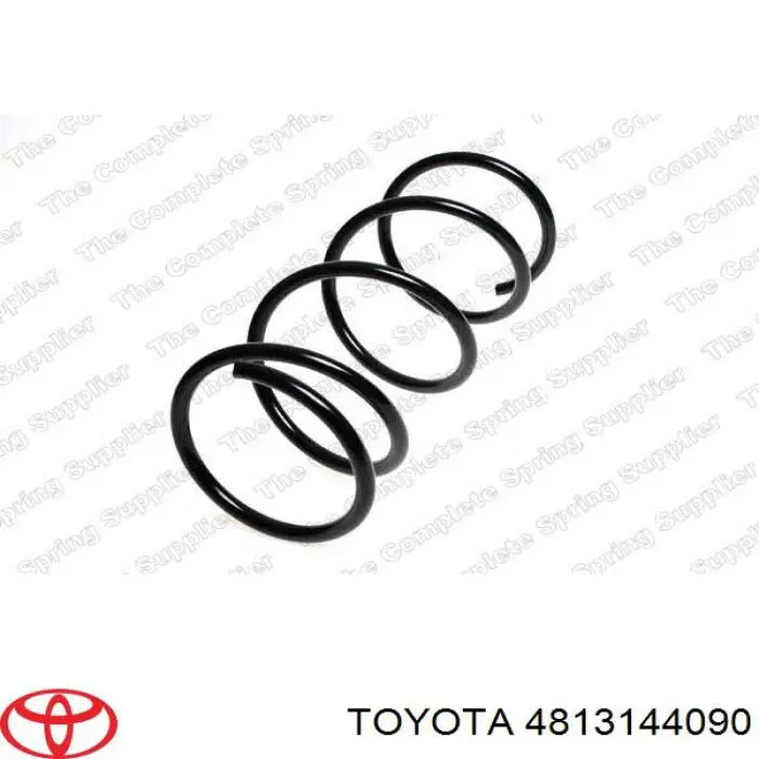 4813144090 Toyota Пружина амортизатора передняя