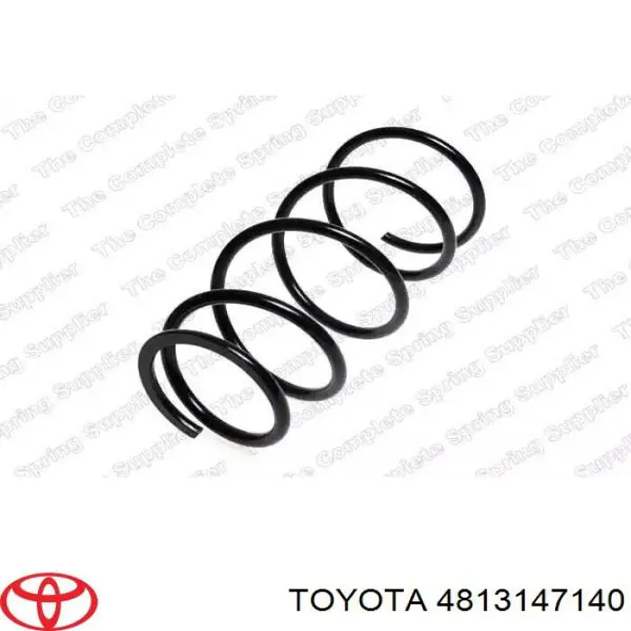 Пружина передня 4813147140 Toyota