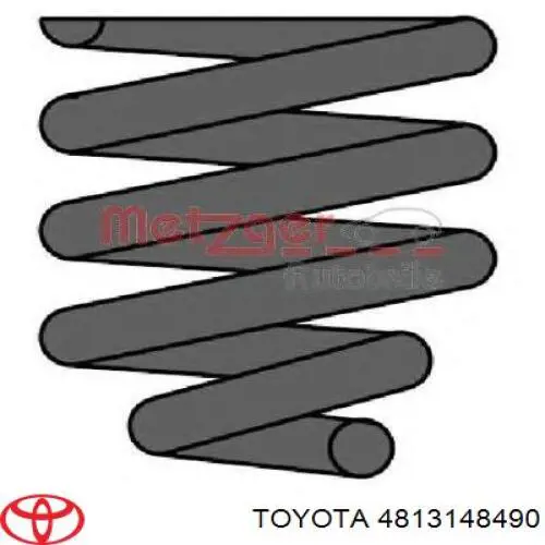 Купити 4813148490 Toyota Гвинтова пружина підвіска