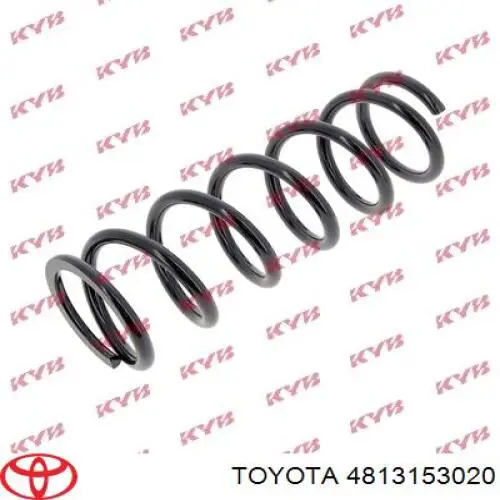 4813153020 Toyota Пружина амортизатора передняя