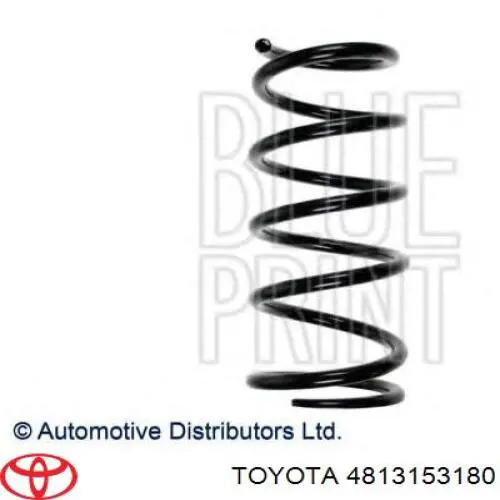 4813153180 Toyota Пружина передня, ліва