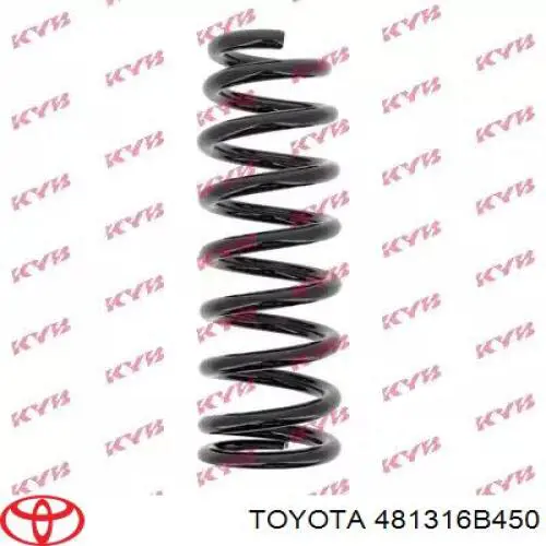 481316B450 Toyota Пружина амортизатора передняя