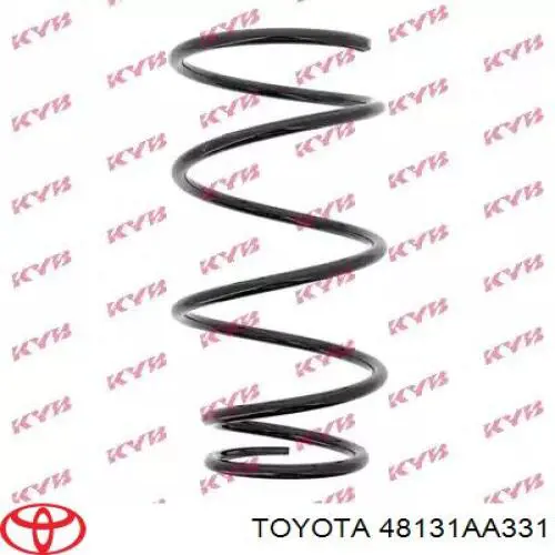 48131AA331 Toyota Пружина амортизатора передняя