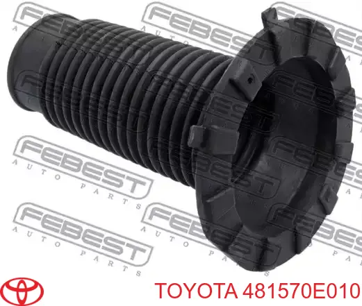 Пильник амортизатора переднього Toyota 481570E010 ціна, від 19.17 USD