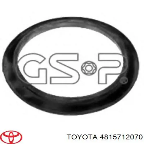 4815712070 Toyota проставка (гумове кільце пружини передньої, верхня)
