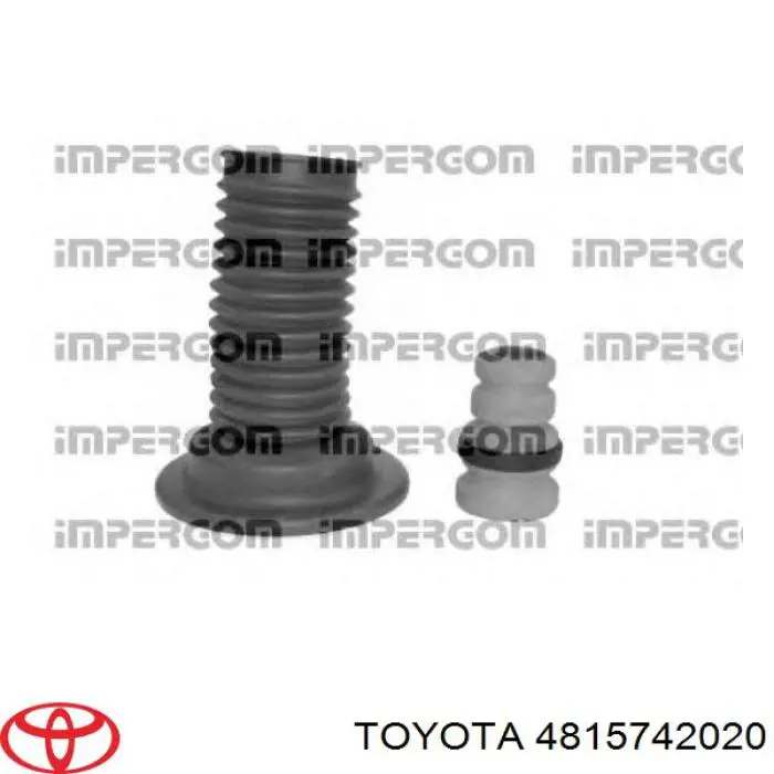4815742020 Toyota пильник амортизатора переднього