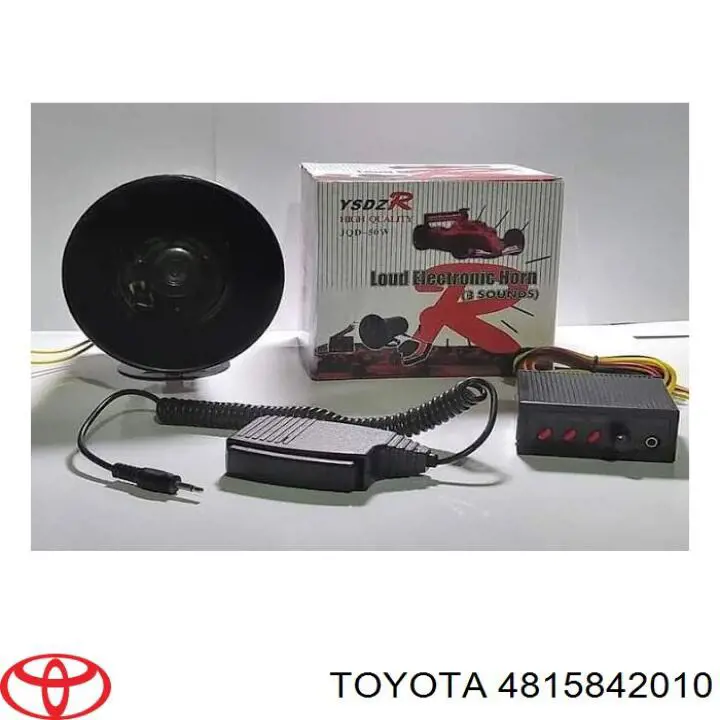 4815842010 Toyota проставка (гумове кільце пружини передньої, нижня)