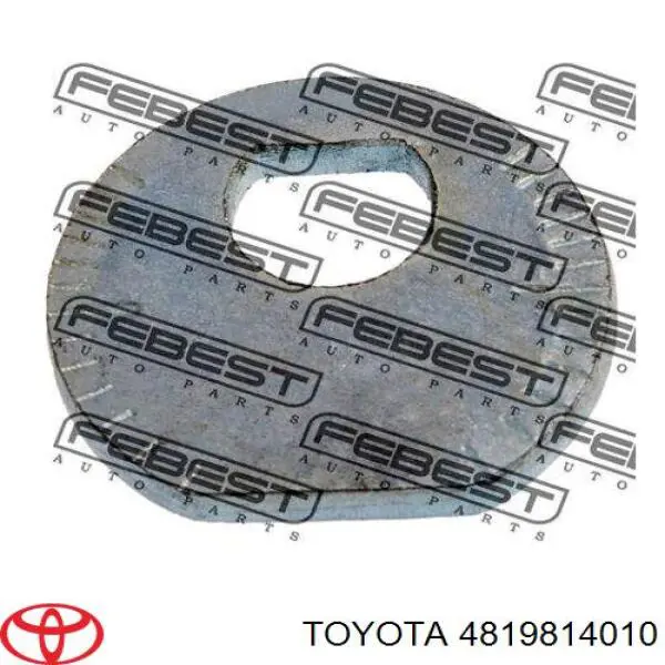 4819814010 Toyota Гайка заднього нижнього важеля ексцентрична (розвалу)