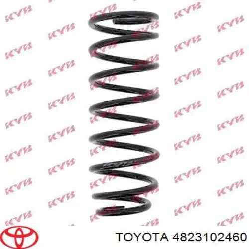 4823102460 Toyota Пружина підвіски задня
