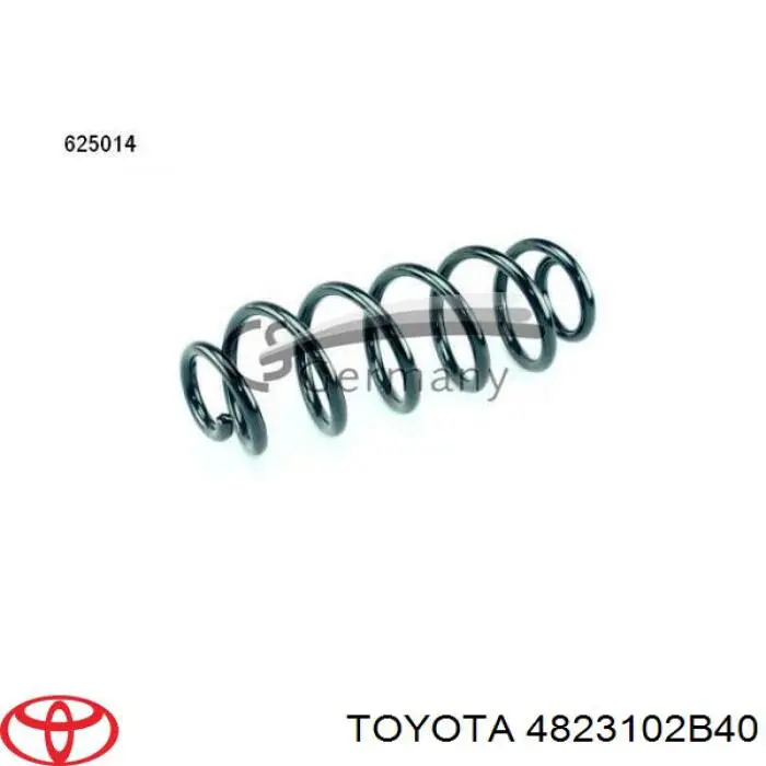 Купити 4823102B40 Toyota Задні пружини