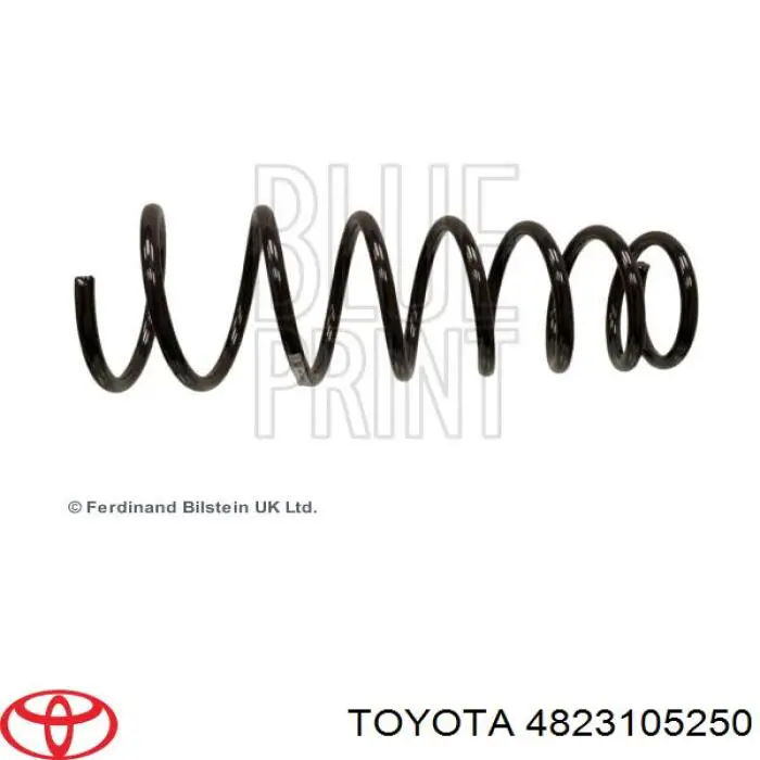 Пружина задня Toyota 4823105250 ціна, від 21.28 USD