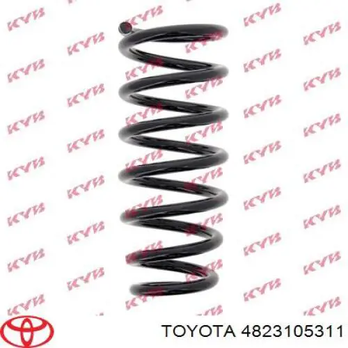 4823105311 Toyota Пружина підвіски задня