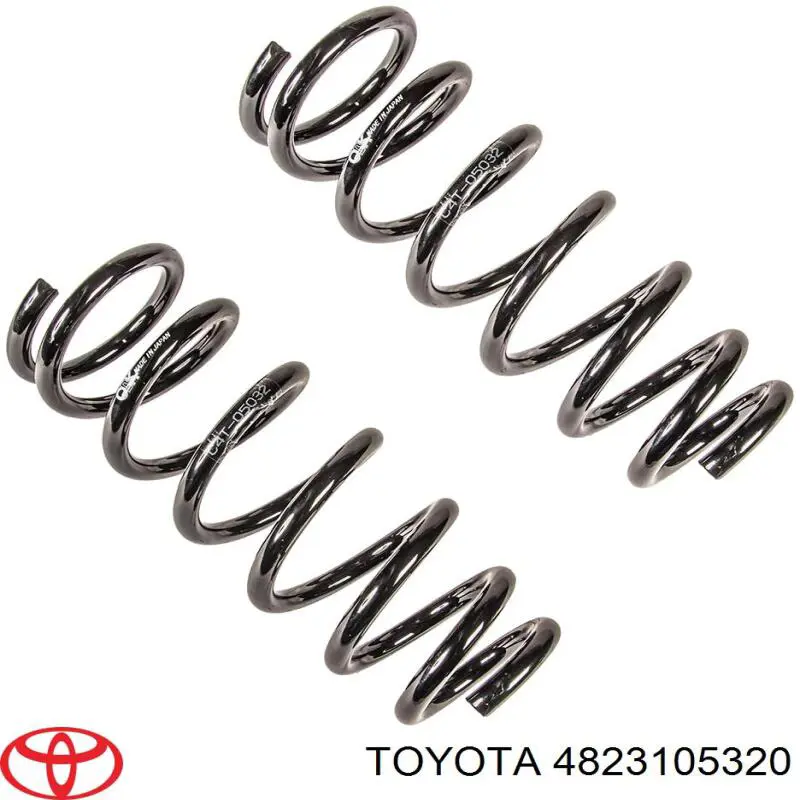 4823105320 Toyota Пружина підвіски задня