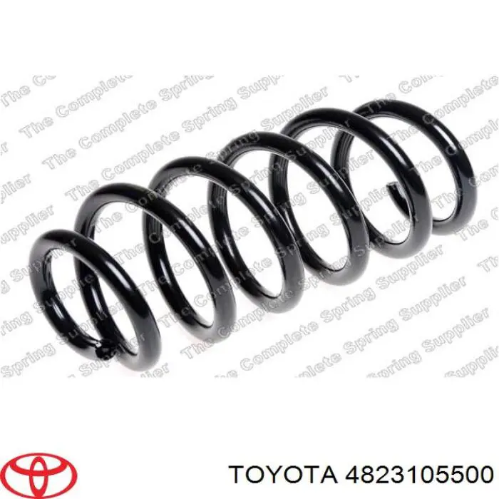 4823105500 Toyota Пружина підвіски задня