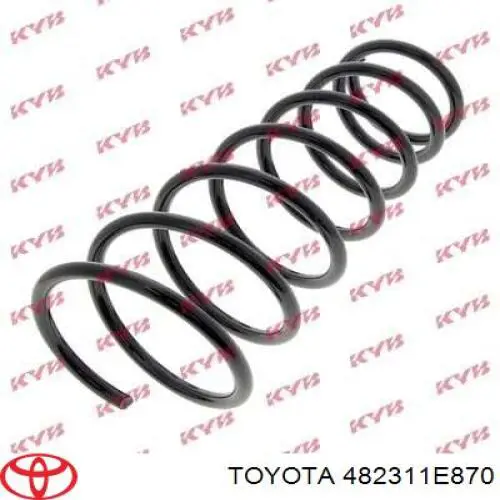 482311H330 Toyota Пружина підвіски задня