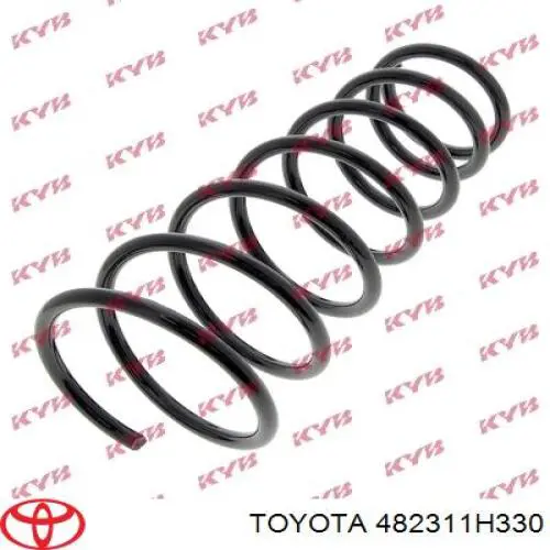 Пружина задня Toyota 482311H330 ціна, від 29.45 USD
