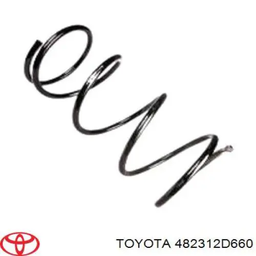 Купити 482312D660 Toyota Задні пружини