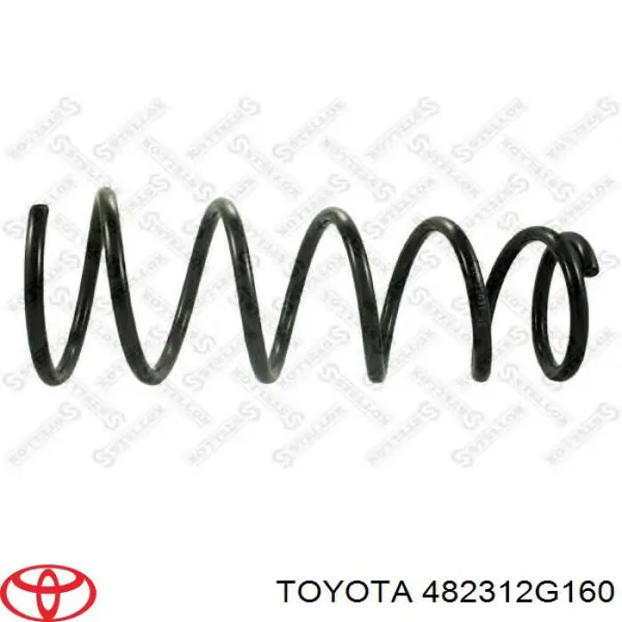 Пружина задня Toyota 482312G160 ціна, від 25.78 USD