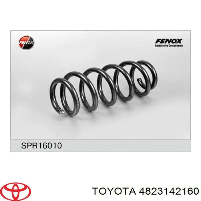 4823142160 Toyota Пружина підвіски задня