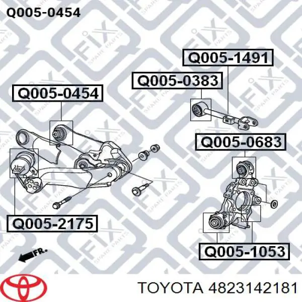 4823142181 Toyota пружина задня