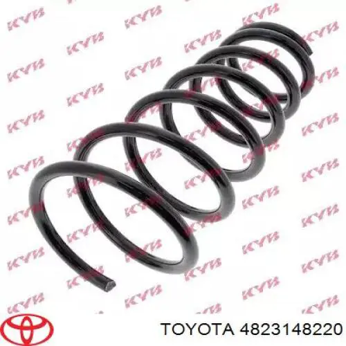 4823148221 Toyota Пружина підвіски задня