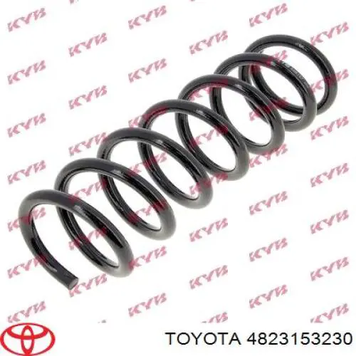 Пружина задня Toyota 4823153230 ціна, від 39.27 USD