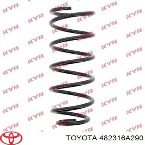 Пружина задня Toyota 482316A290 ціна, від 51.90 USD