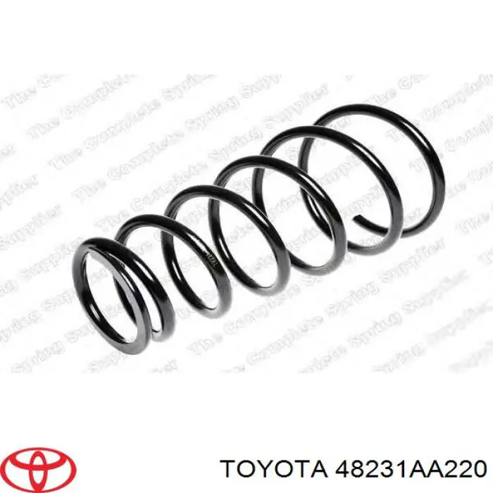 Пружина задня Toyota 48231AA220 ціна, від 56.32 USD
