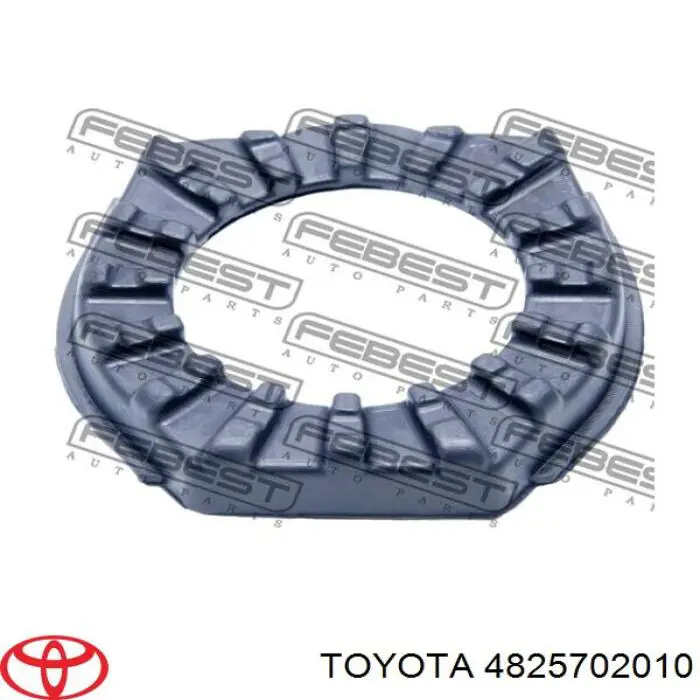 4825702010 Toyota Проставка (гумове кільце) пружини задньої, верхня