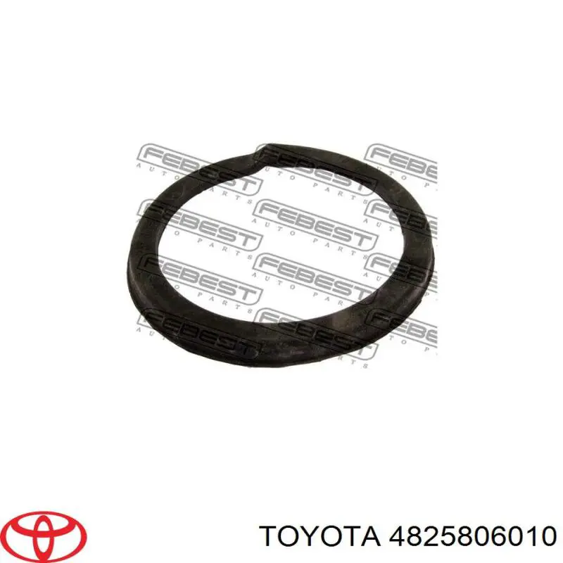 4825806010 Toyota проставка (гумове кільце пружини задньої, нижня)