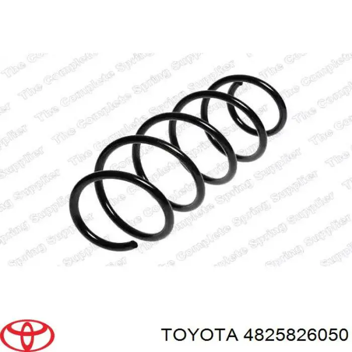 4825826050 Toyota проставка (гумове кільце пружини задньої, нижня)