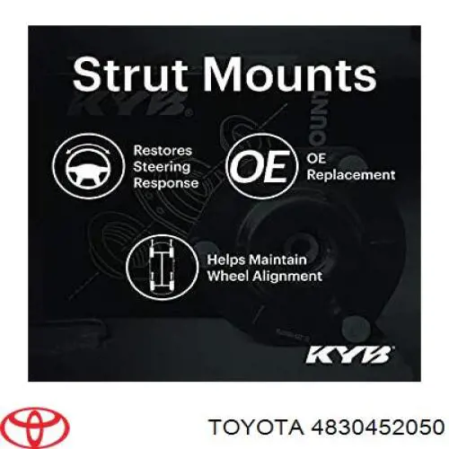 Купити 4830452050 Toyota Опора амортизатора переднього