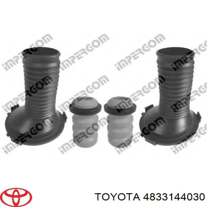 Буфер-відбійник амортизатора переднього Toyota 4833144030 ціна, від 6.29 USD