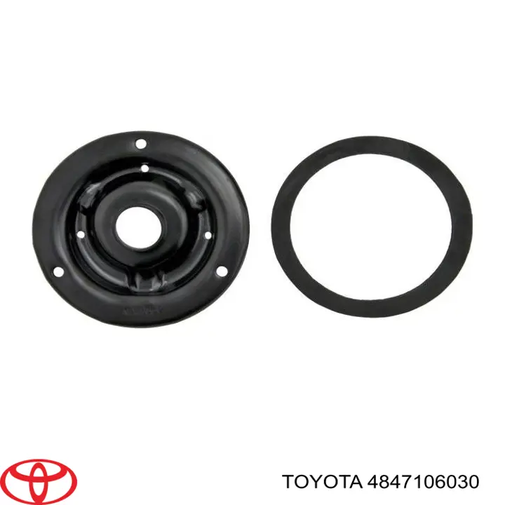 Проставка (гумове кільце) пружини передньої, верхня Toyota 4847106030 ціна, від 6.33 USD