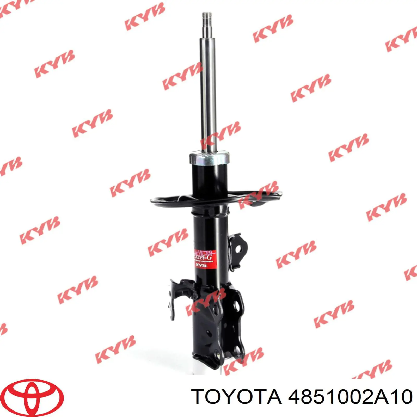 Амортизатор передній, правий 4851002A10 Toyota