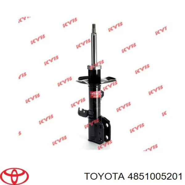 Стойка амортизатора передняя Toyota 4851005201 ціна, від 284.02 USD