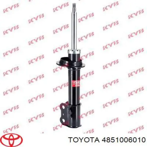 Амортизатор передній, правий 4851006010 Toyota