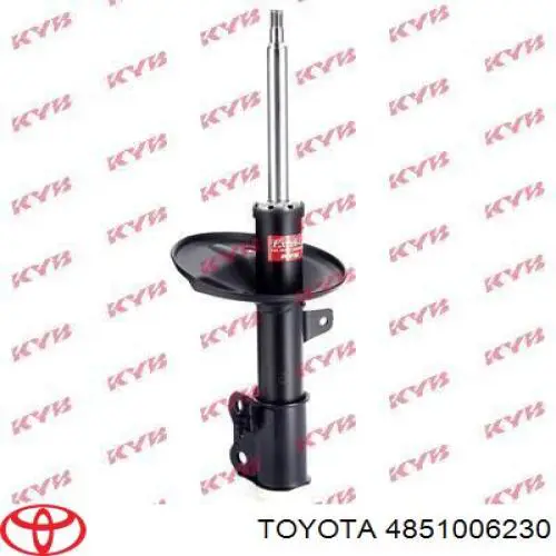 Амортизатор передній, правий Toyota 4851006230 ціна, від 97.68 USD