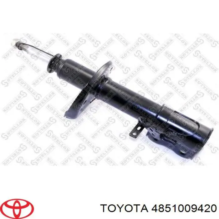 Амортизатор передній, правий 4851009420 Toyota