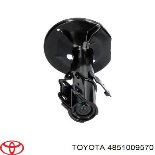 4851009570 Toyota амортизатор передній, правий