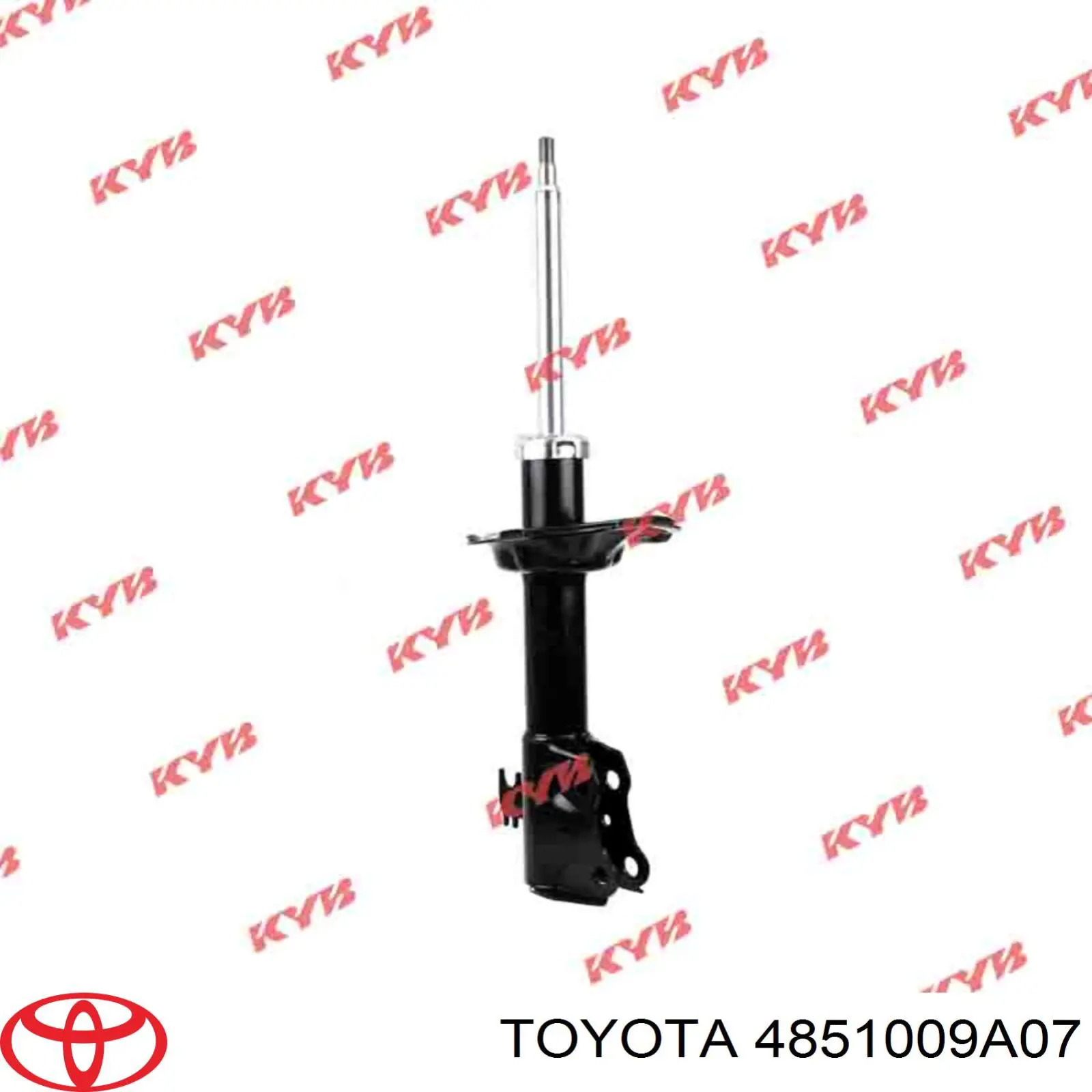 Стойка амортизатора передняя Toyota 4851009A07 ціна, від 50.61 USD