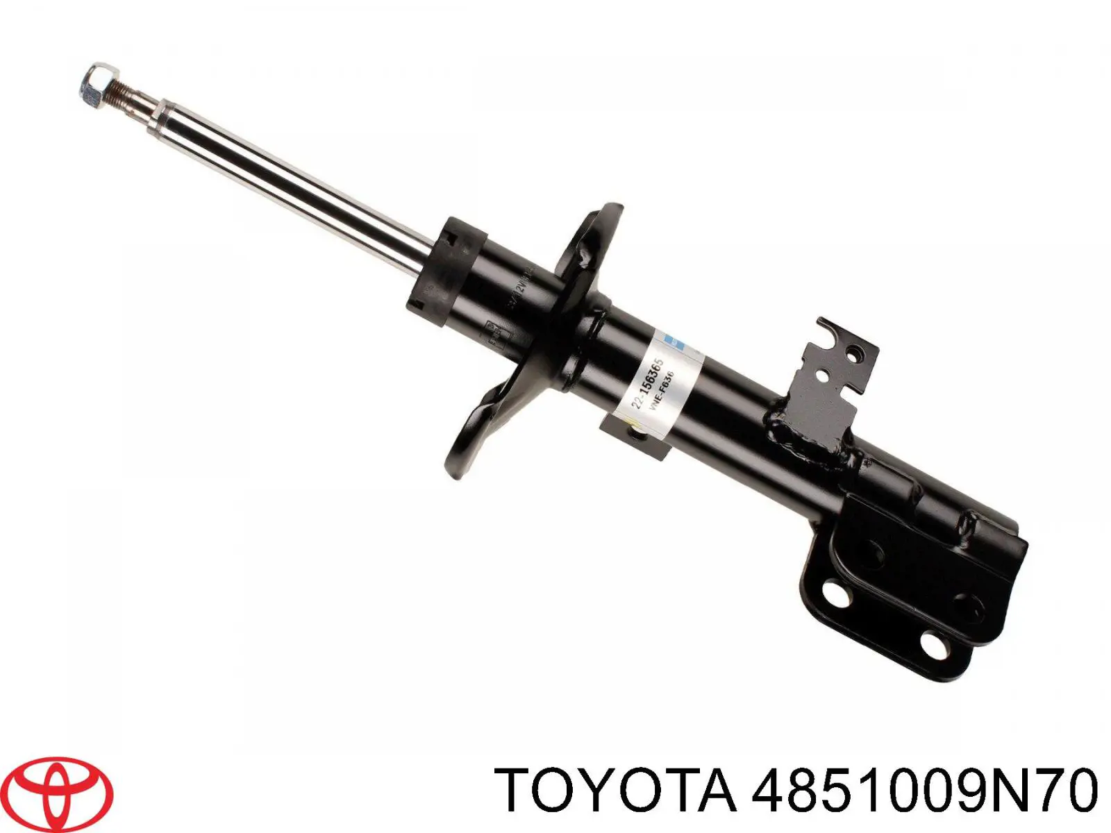 Амортизатор передній, правий 4851009N70 Toyota