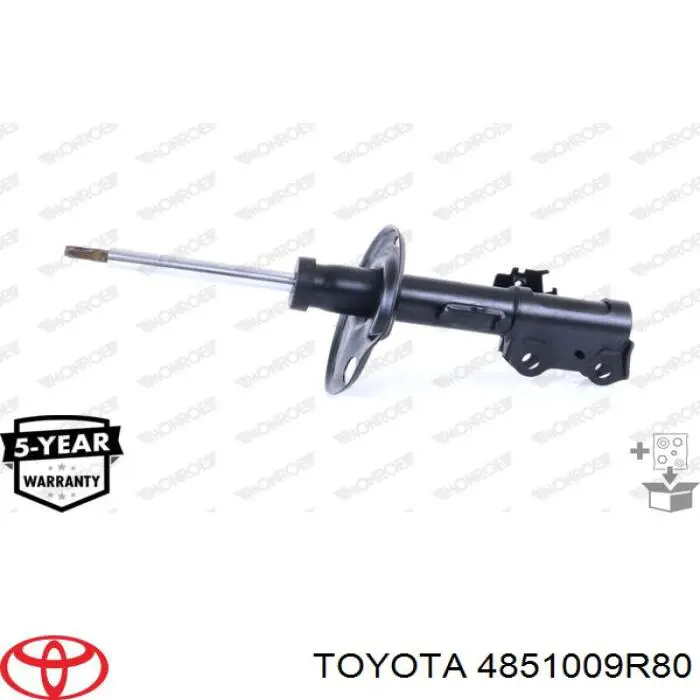 Амортизатор задній, правий Toyota 4851009R80 ціна, від 25.40 USD