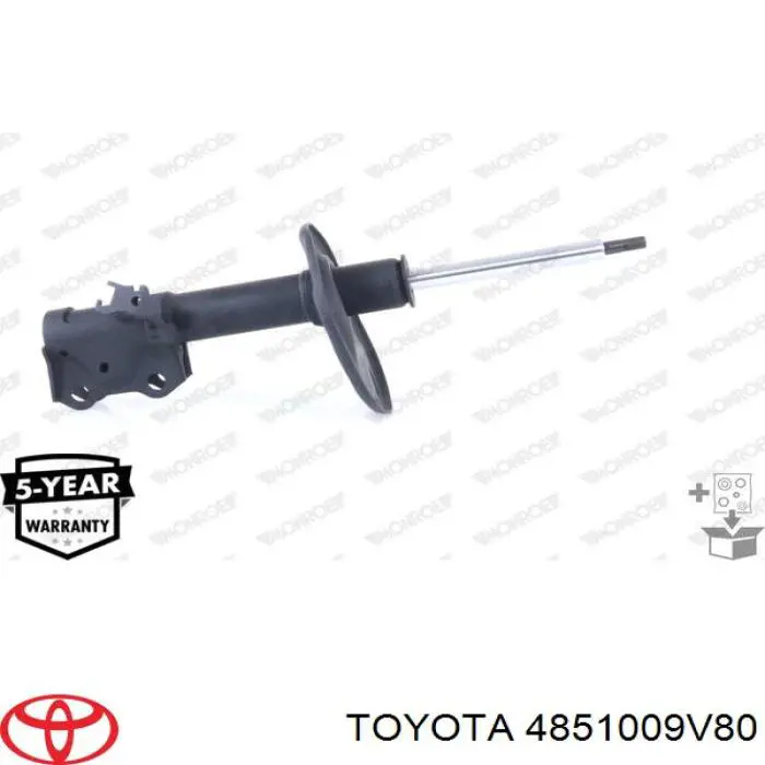4851009V80 Toyota Амортизатор передньої підвіски