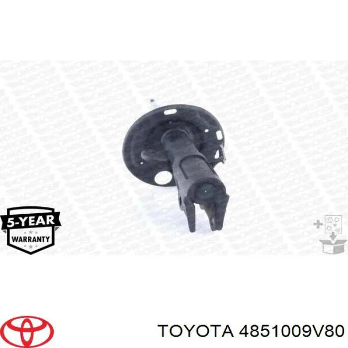 Амортизатор передній, правий Toyota 4851009V80 ціна, від 26.78 USD
