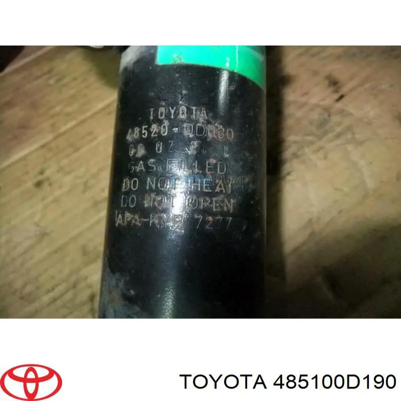 Амортизатор передній, правий Toyota 485100D190 ціна, від 42.43 USD