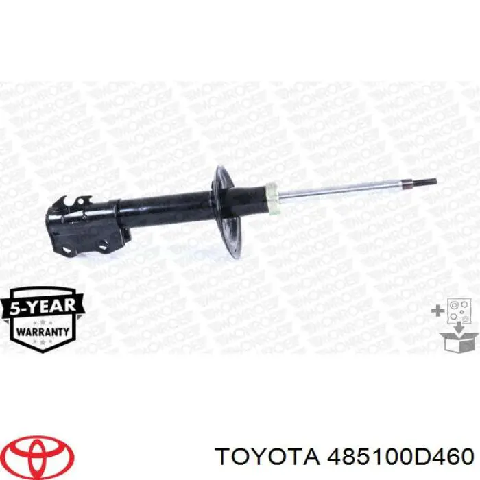 Амортизатор передній, правий Toyota 485100D460 ціна, від 42.43 USD