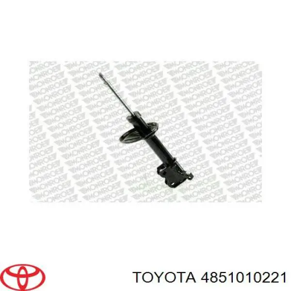 Амортизатор передній, правий Toyota 4851010221 ціна, від 68.94 USD